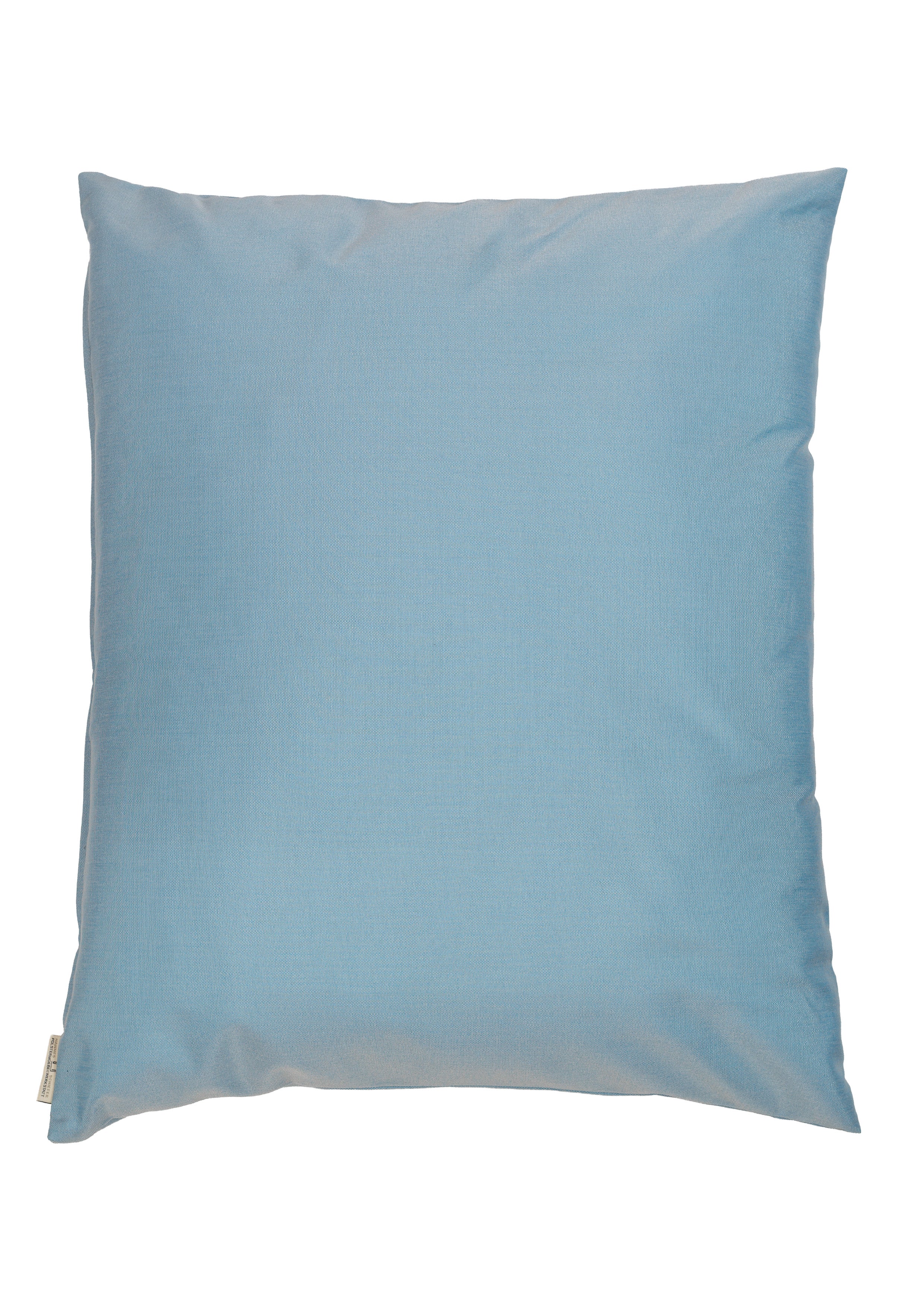 Hochwertiges Kissen hellblau, schnell trocknend, schimmelresistent, aus Österreich