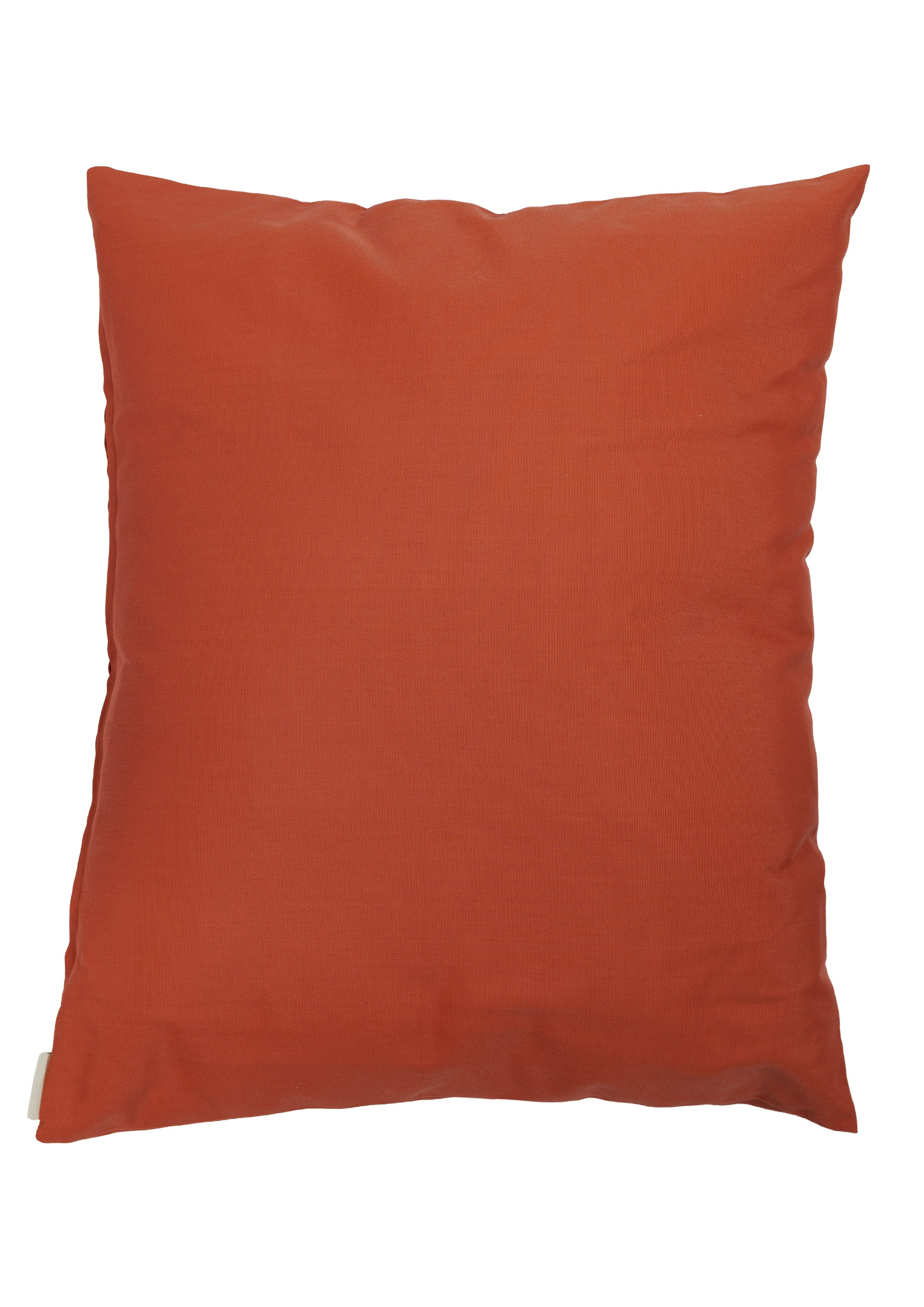 Hochwertiges Kissen orange, schnell trocknend, schimmelresistent, aus Österreich